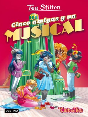cover image of Cinco amigas y un musical